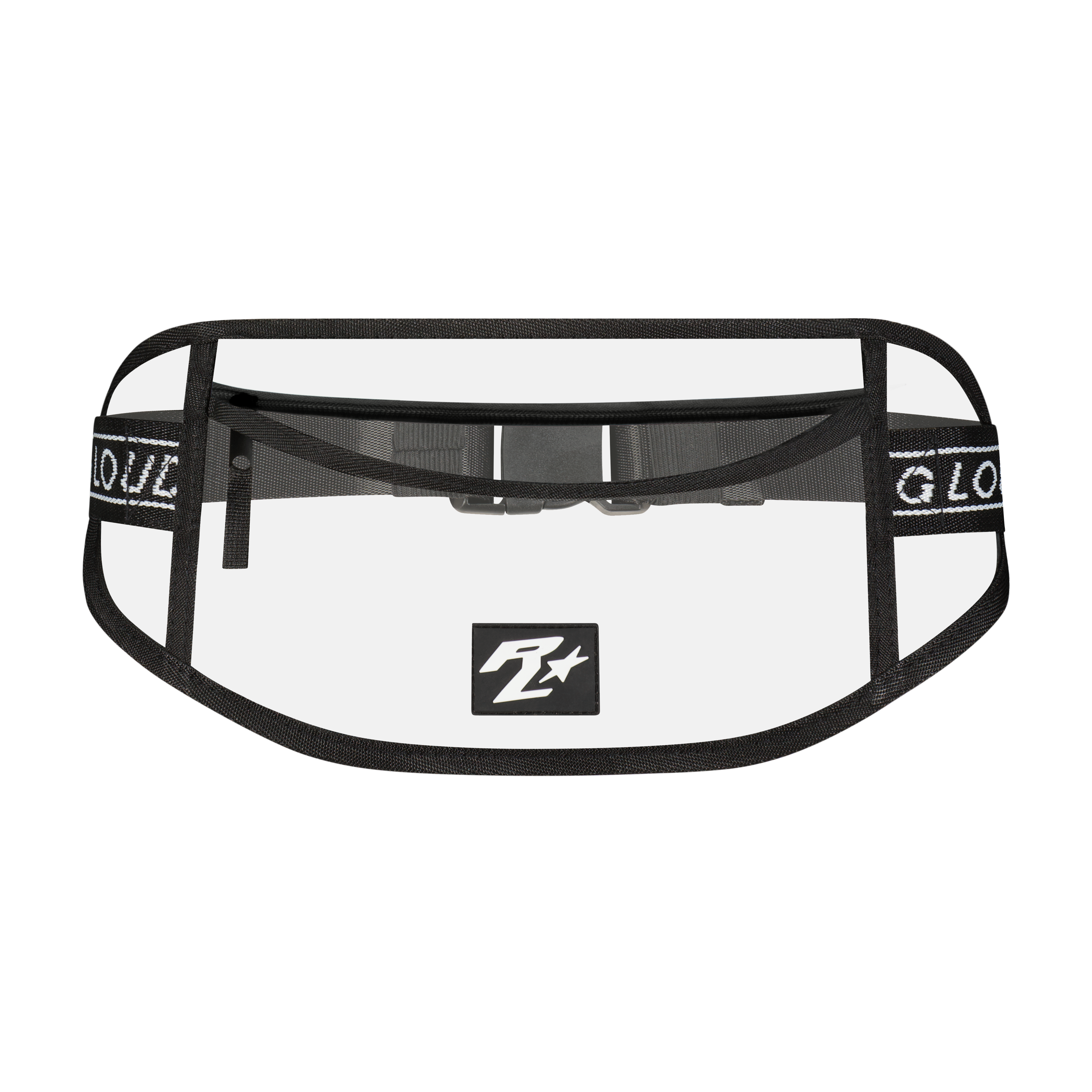 RL Black Clear Fanny Pack - Festival Approved