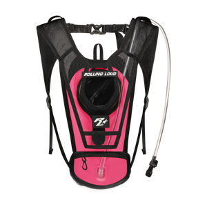 RL  Clear Pink Hydration Backpack - Festival Approved