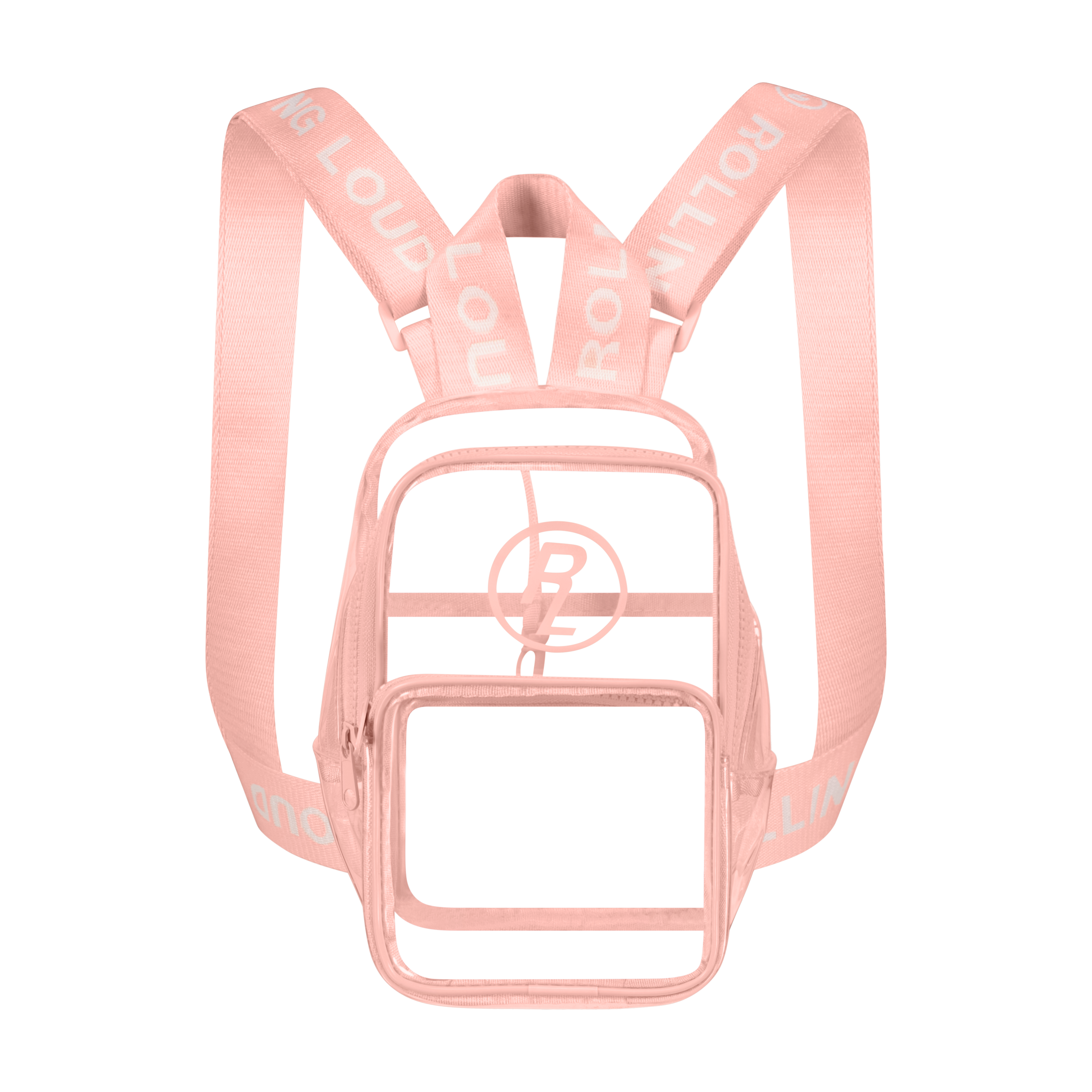 Clear Pink Mini Backpack Clear Pink Mini Backpack