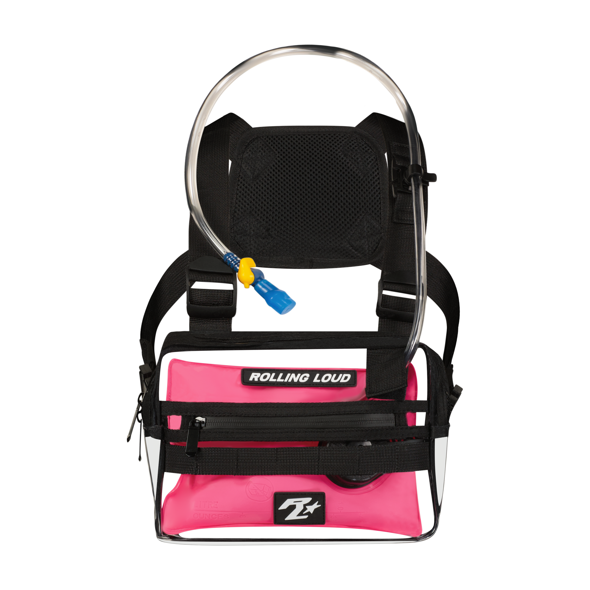 RL Pink Hydration Chest Rig - Festival Approved