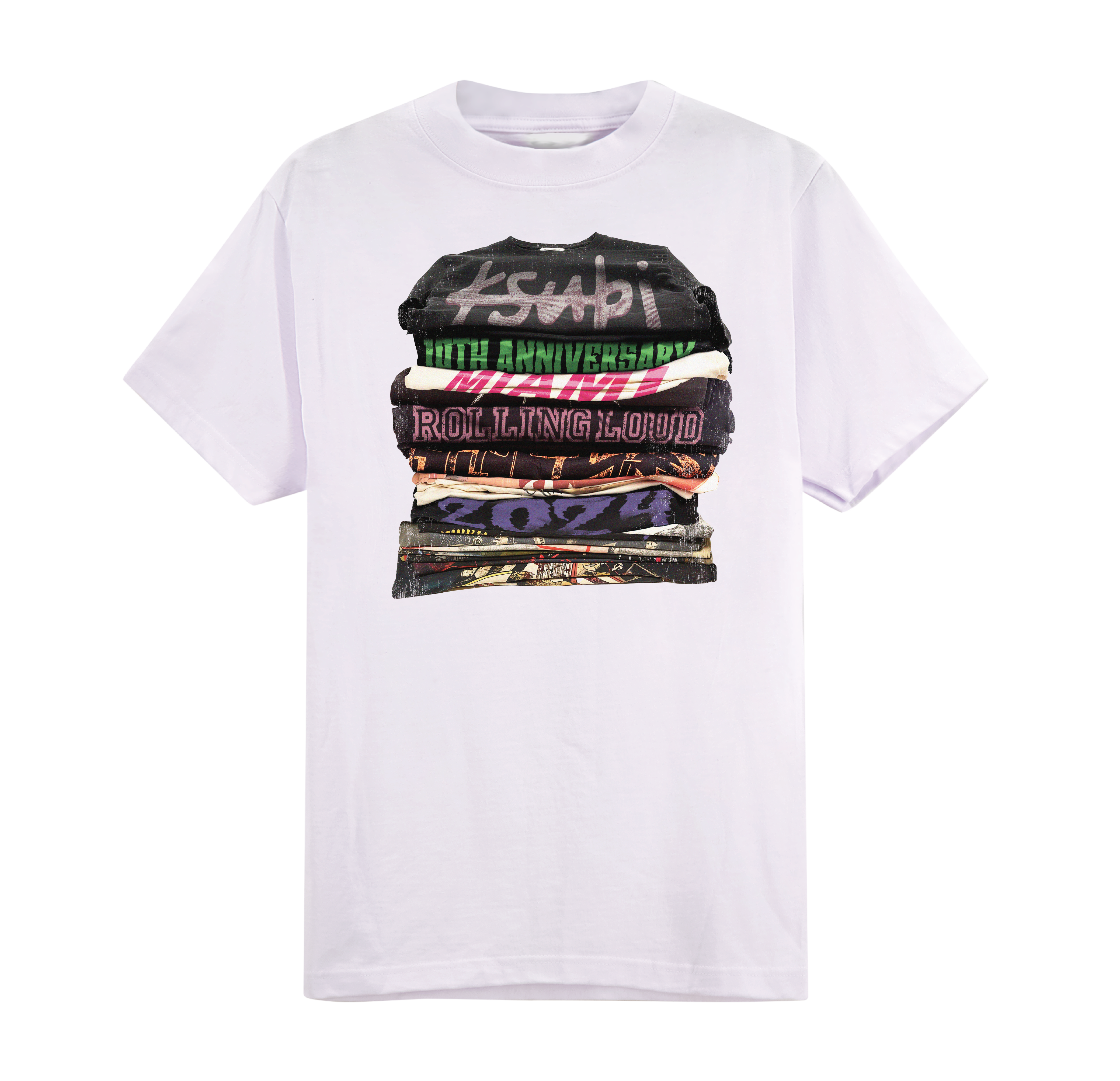KSUBI x Rolling Loud Biggie Tee Tru White | Rolling Loud KSUBI x Rolling Loud Biggie Tee Tru White | Rolling Loud