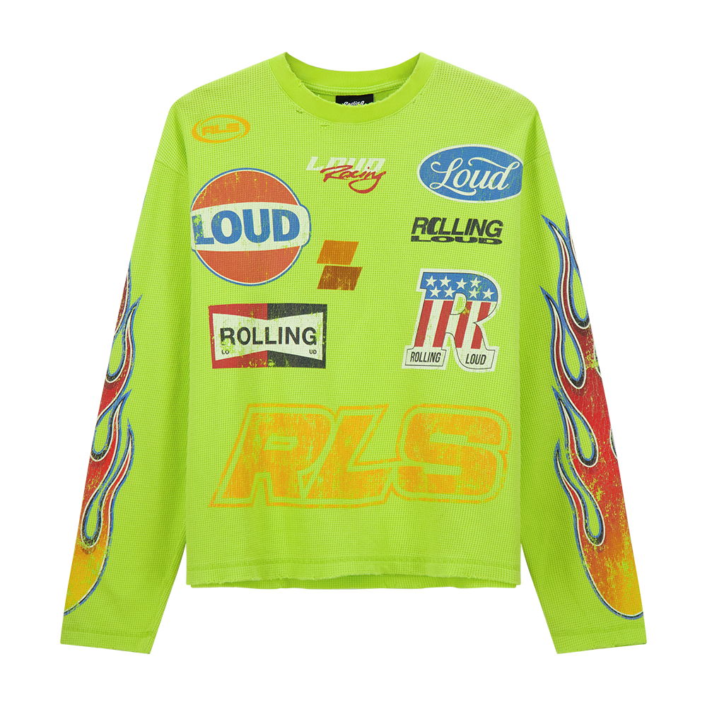 LOUD RACING LONG SLEEVE THERMAL | Rolling Loud