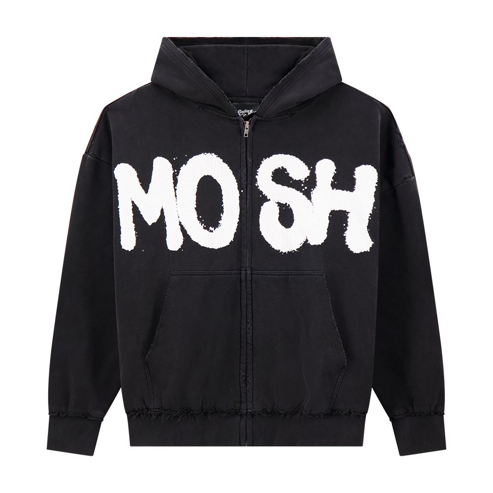 MOSH ZIP UP HOODIE | Rolling Loud