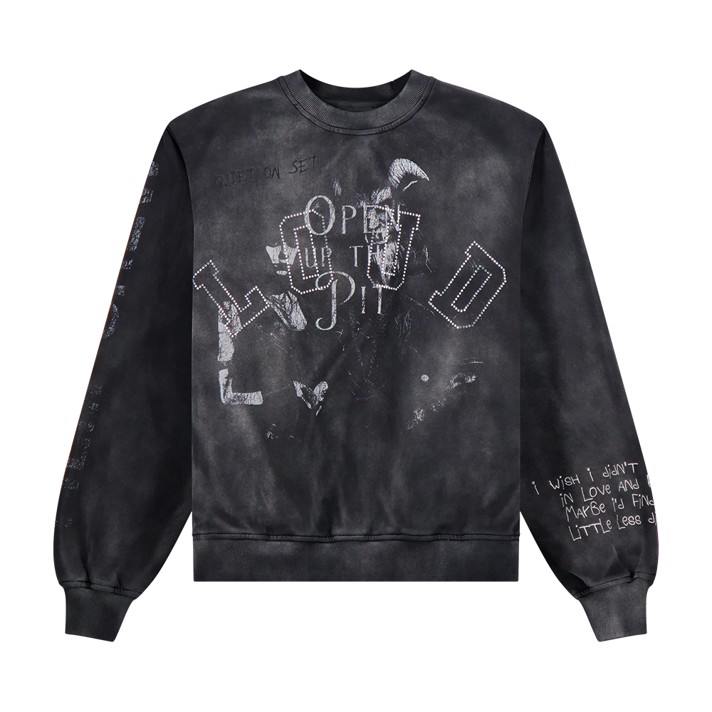 OPEN THE PIT CREWNECK SWEATSHIRT | Rolling Loud