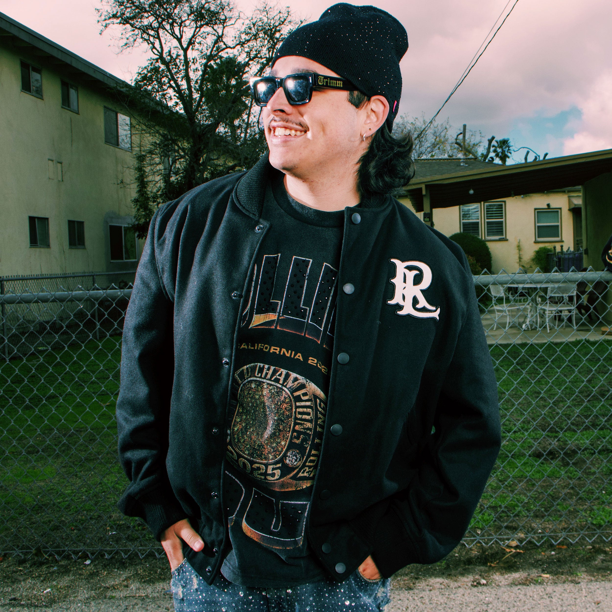 jacket with built in goggles RL Core Classic Logo Black Jacket L / Black