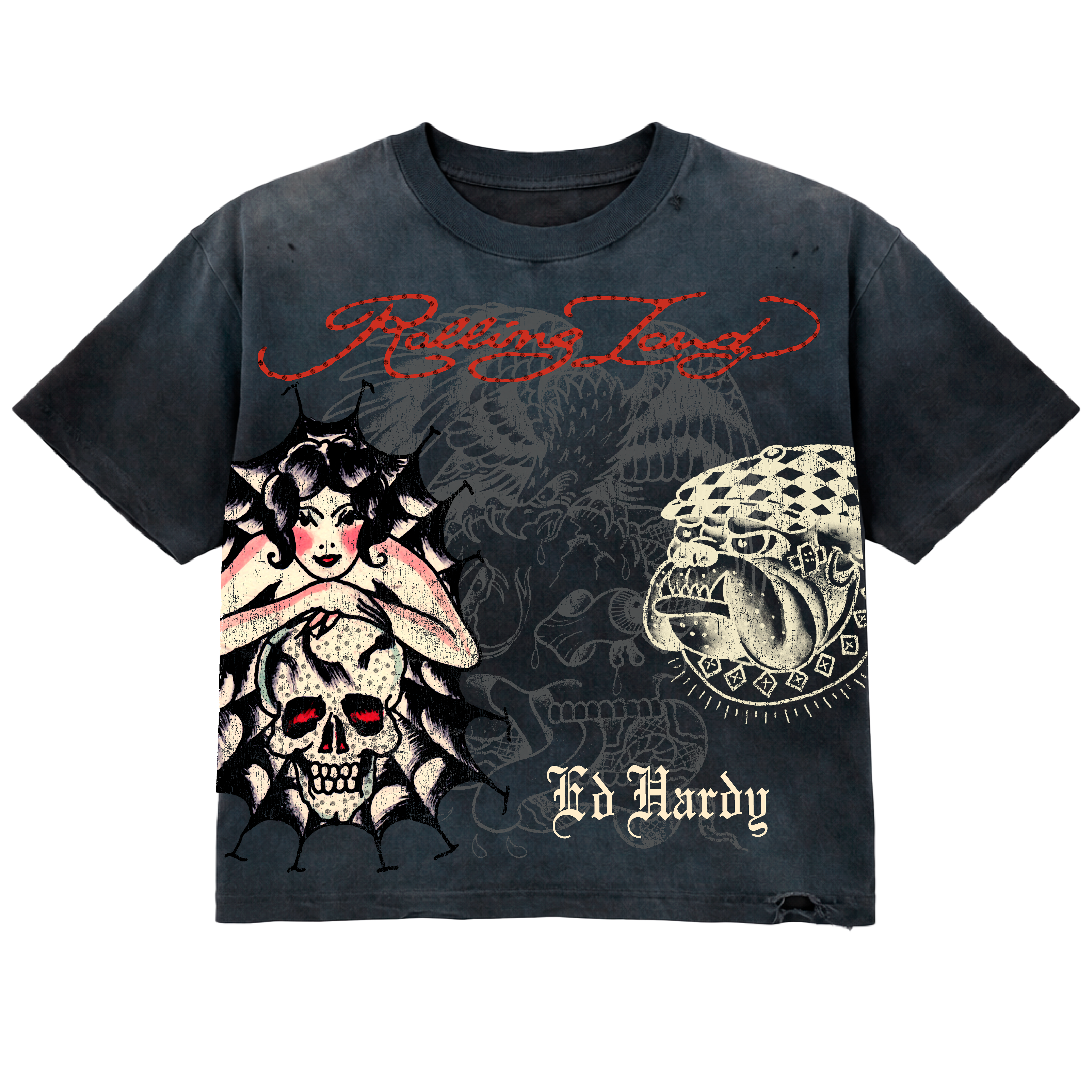RL X ED HARDY PLAY HARD TEE | Rolling Loud