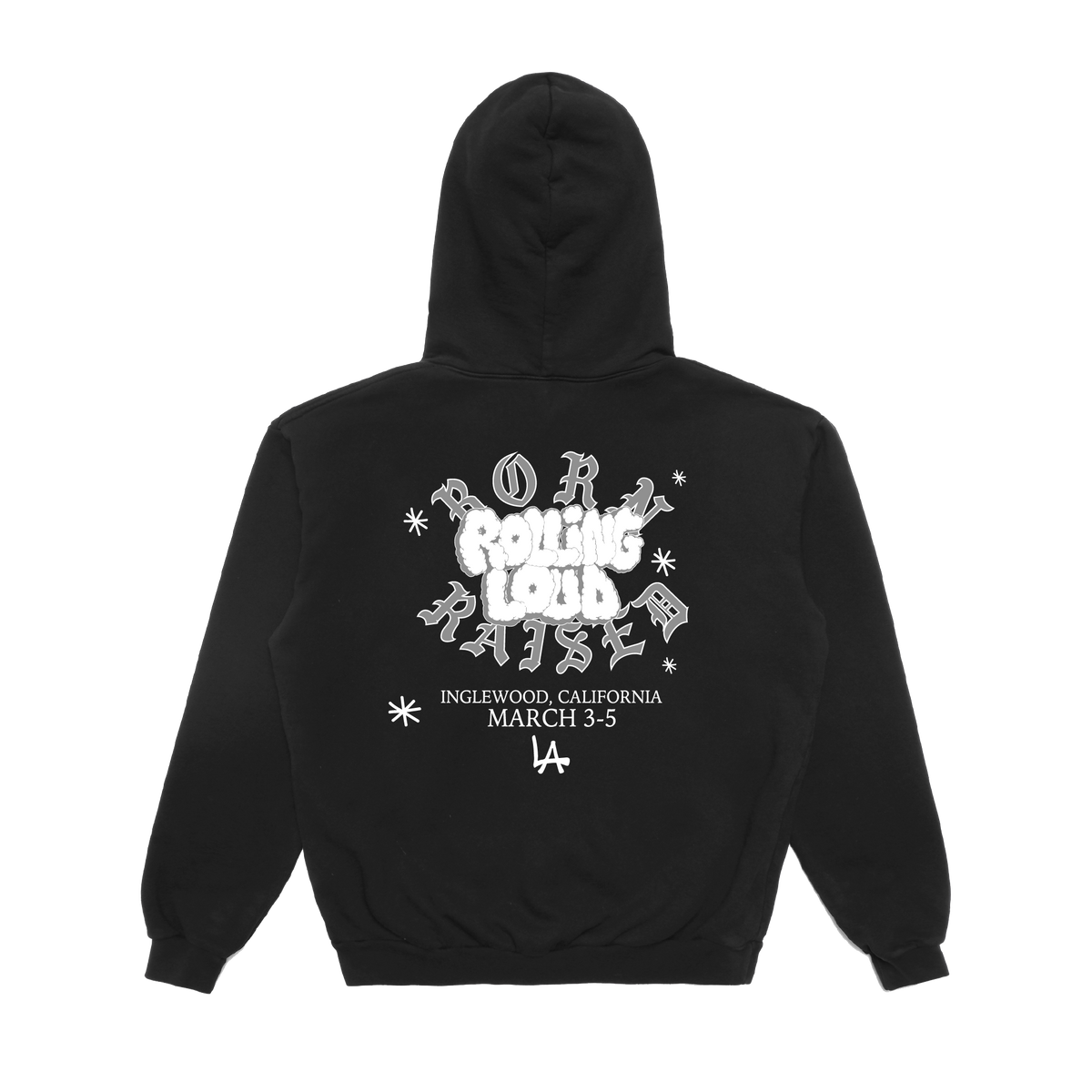 BR X RL Cloud Rocker Hoodie Black