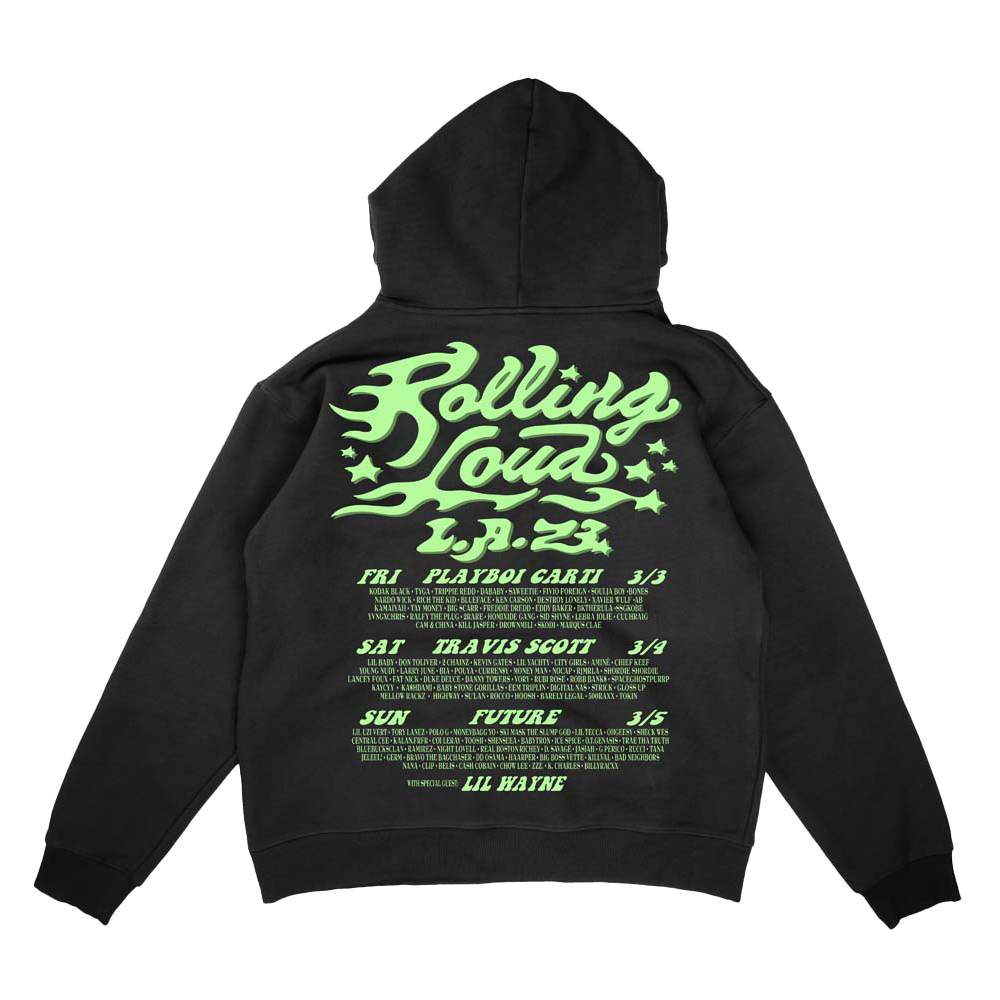 RL Poison Hooded Sweatshirt Cali 23 – Rolling Loud