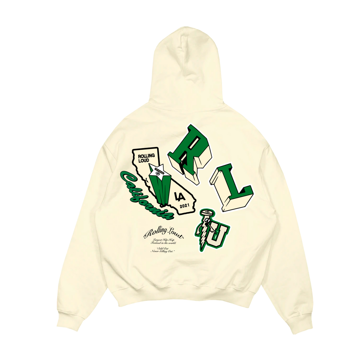 EVERYDAY, The VLAD, Full Zip Embroidered 8X Hoodie