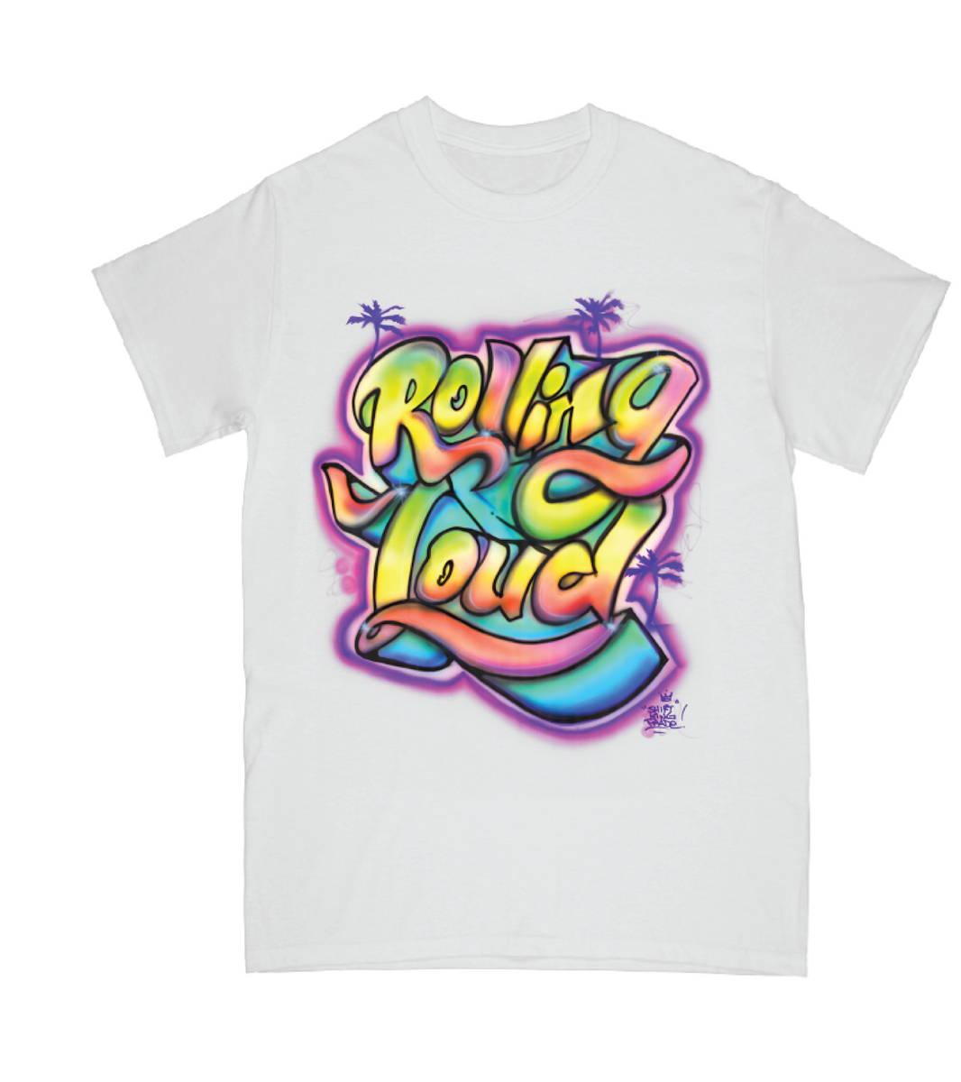 Miami Exclusive - Phade Shirt King Air Brush Tee – Rolling Loud