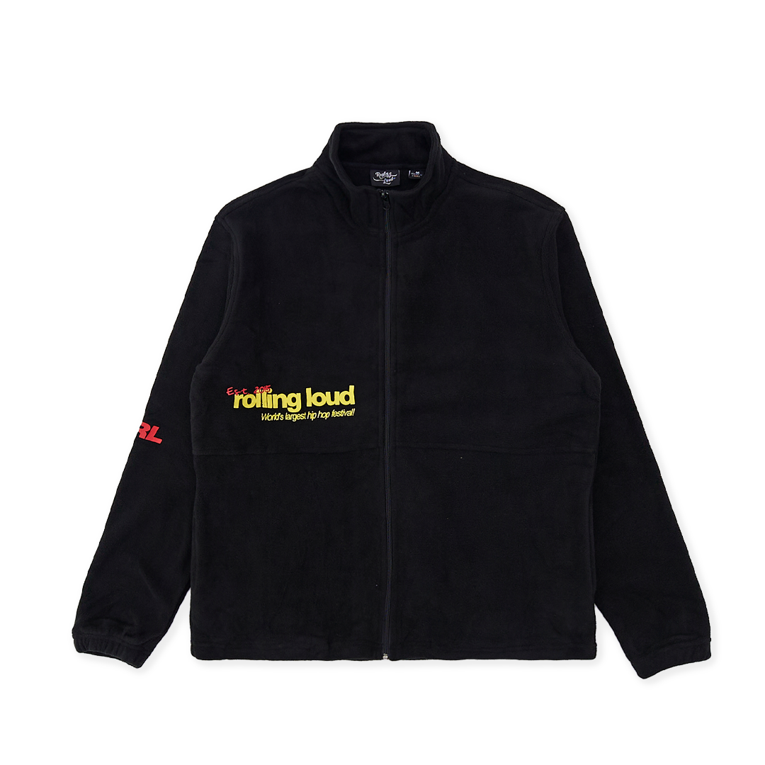 Loud Micro Fleece Jacket Black