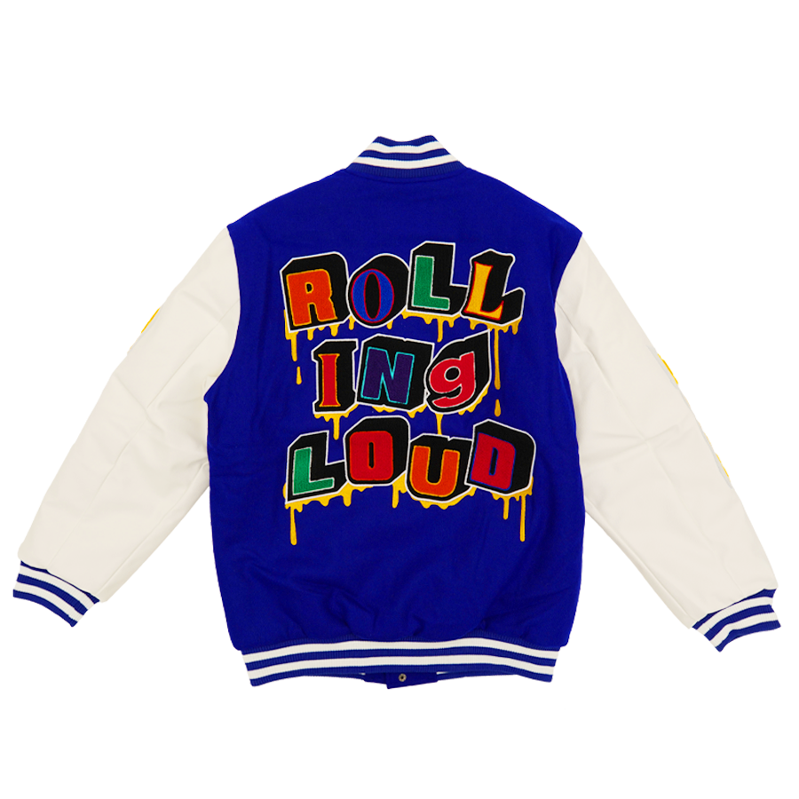Rolling Loud Toronto 22' Letterman Jacket 2x