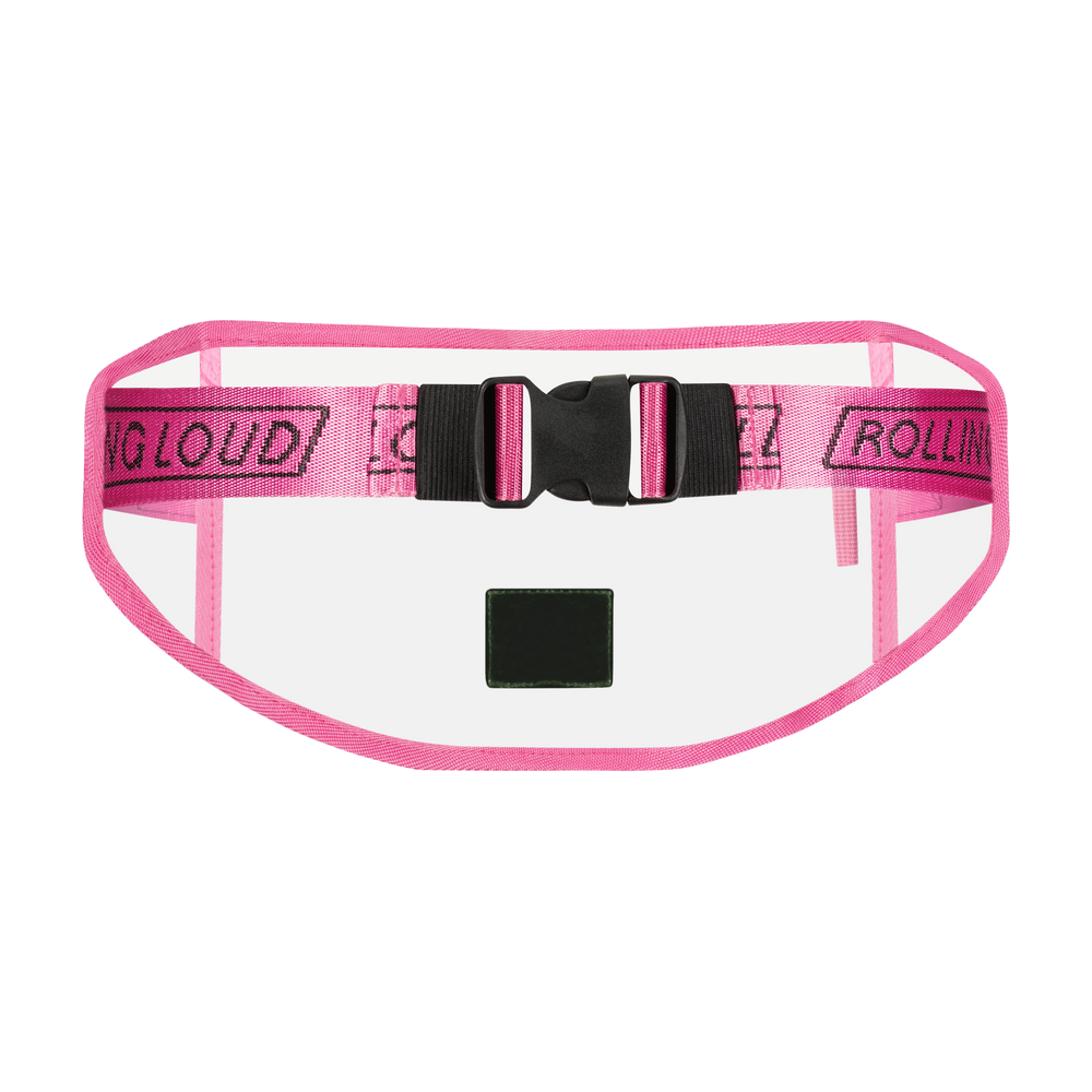 RL Pink Clear Fanny Pack - Festival Approved