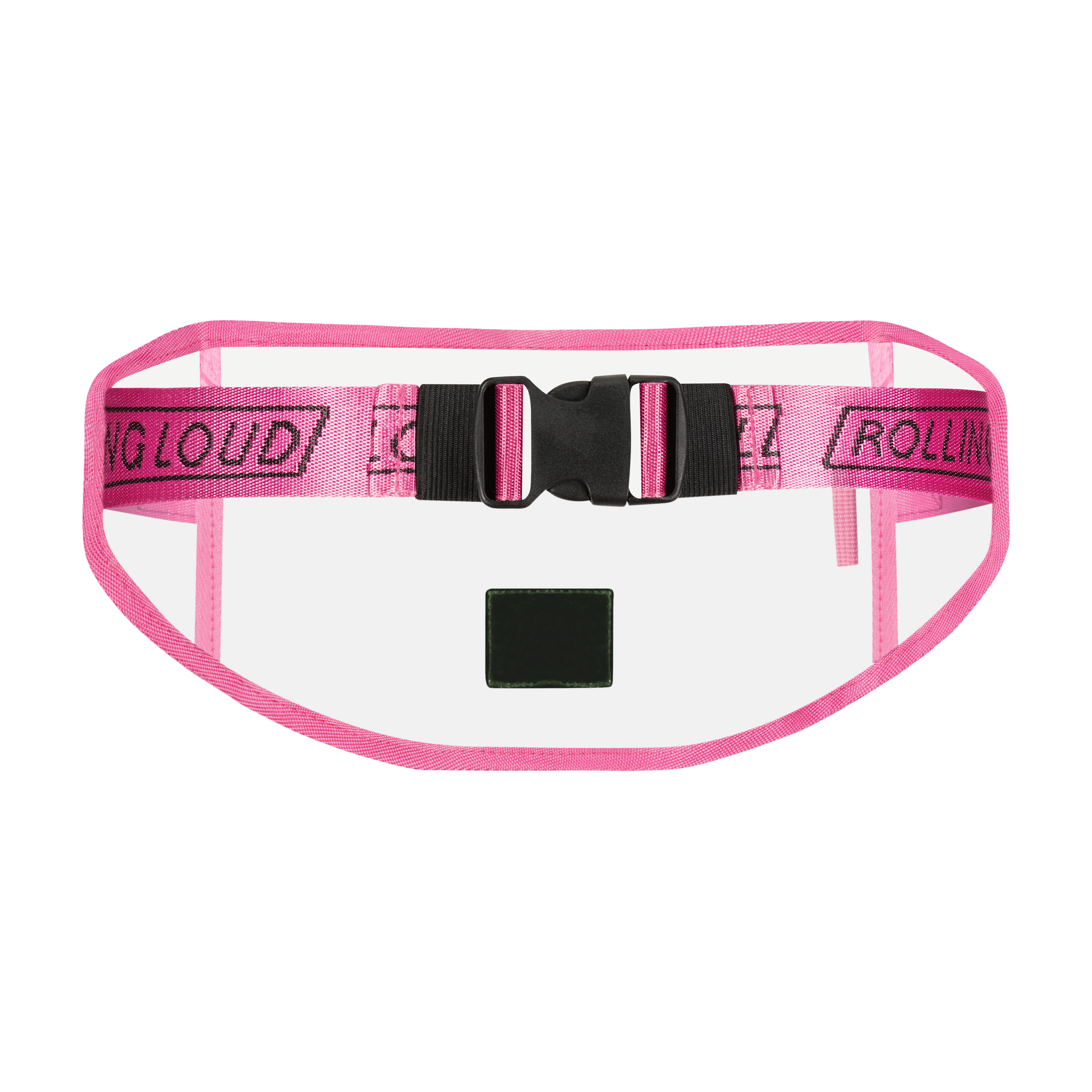 RL Pink Clear Fanny Pack - Festival Approved