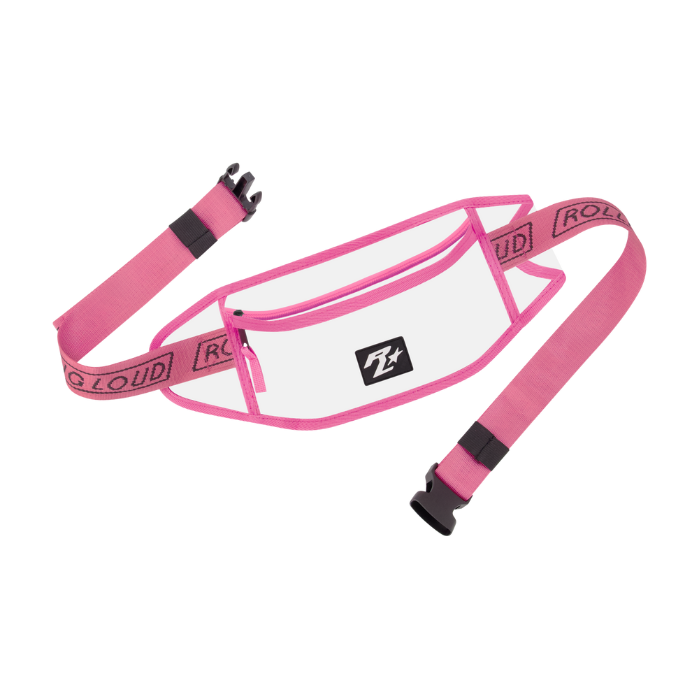 RL Pink Clear Fanny Pack - Festival Approved