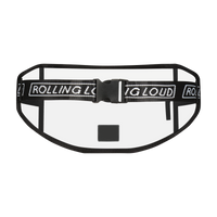 RL Black Clear Fanny Pack - Festival Approved