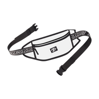 RL Black Clear Fanny Pack - Festival Approved