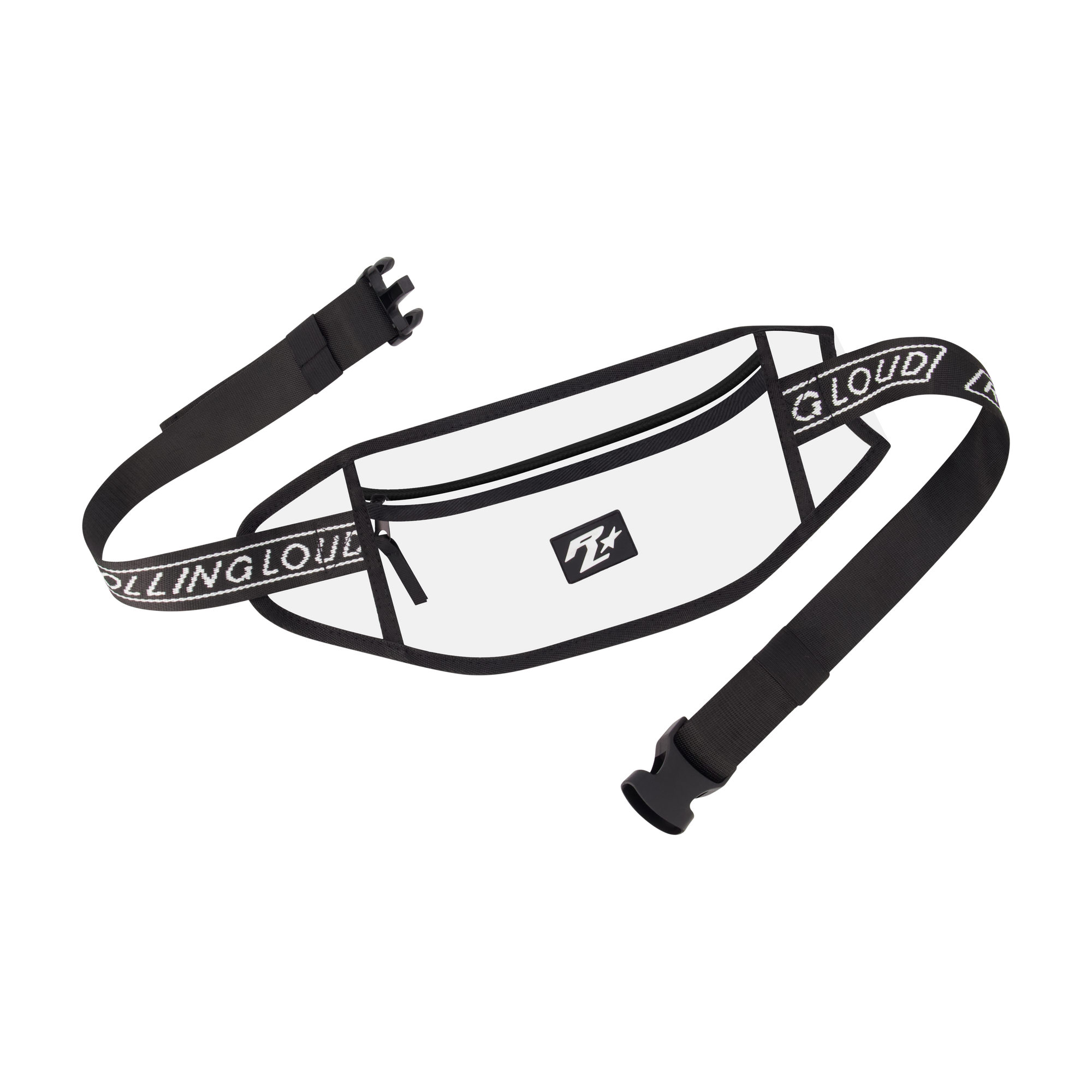 RL Black Clear Fanny Pack - Festival Approved