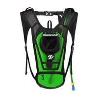 RL  Clear Green Hydration Backpack - Festival Approved