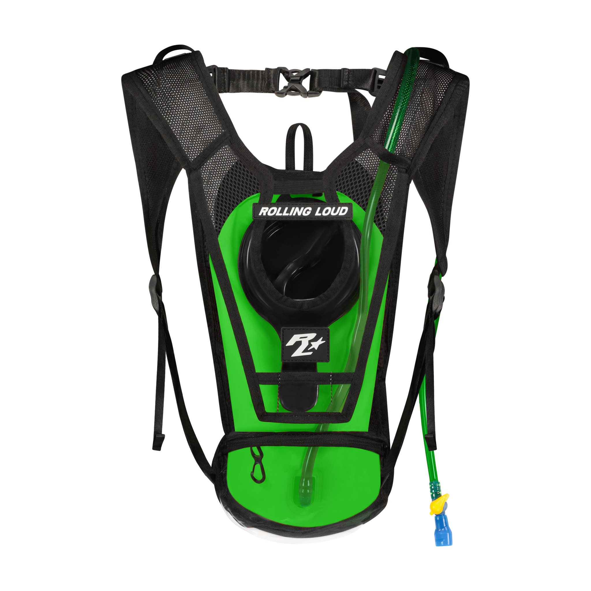 RL  Clear Green Hydration Backpack - Festival Approved