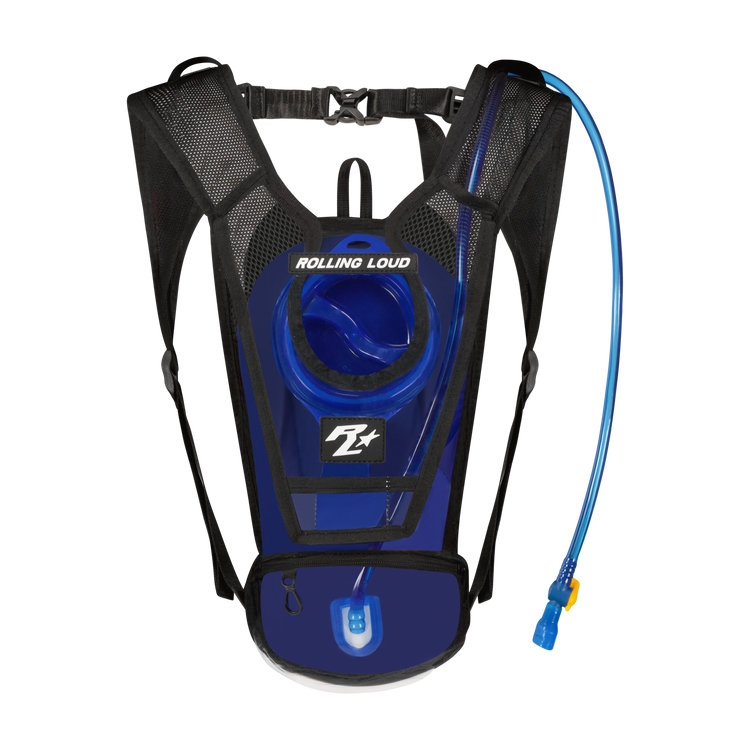 RL  Clear Blue Hydration Backpack - Festival Approved