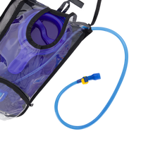 RL  Clear Blue Hydration Backpack - Festival Approved