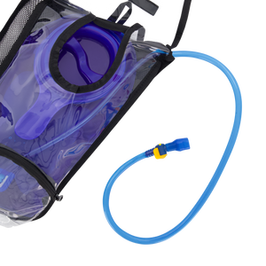 RL  Clear Blue Hydration Backpack - Festival Approved