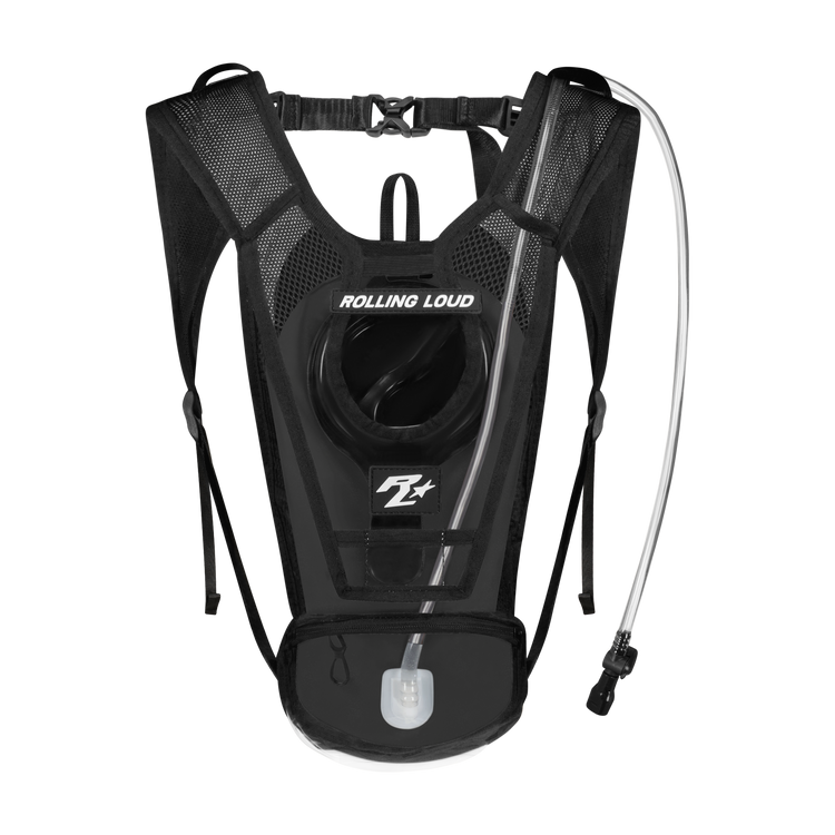 RL Black Clear Hydration Backpack - Festival Approved