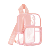 Clear Pink Mini Backpack - Festival Approved