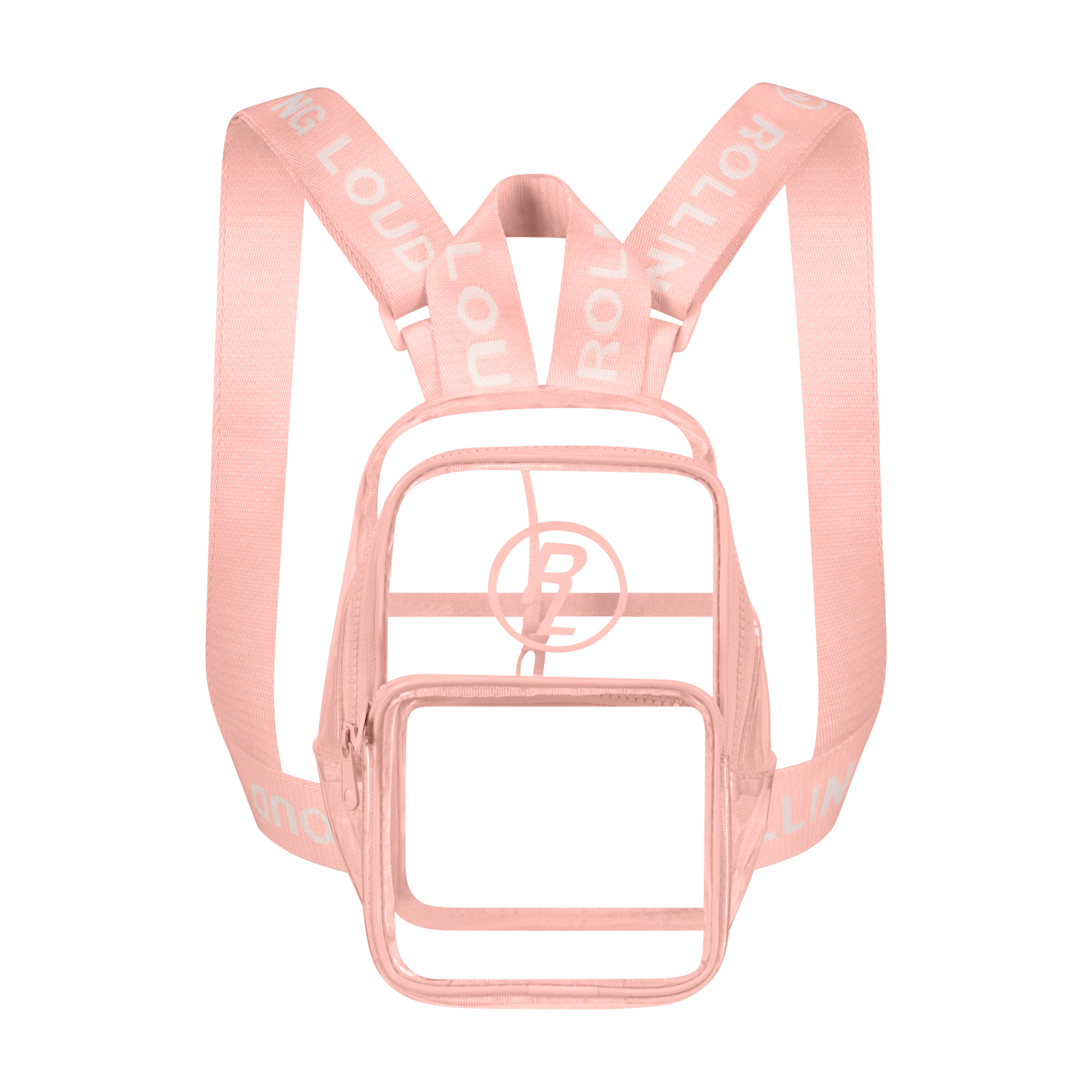 Clear Pink Mini Backpack Clear Pink Mini Backpack