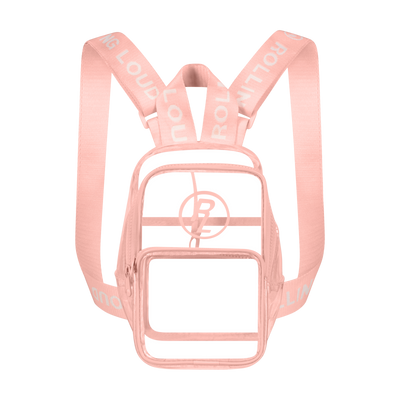 Clear Pink Mini Backpack - Festival Approved