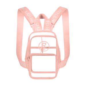 Clear Pink Mini Backpack - Festival Approved