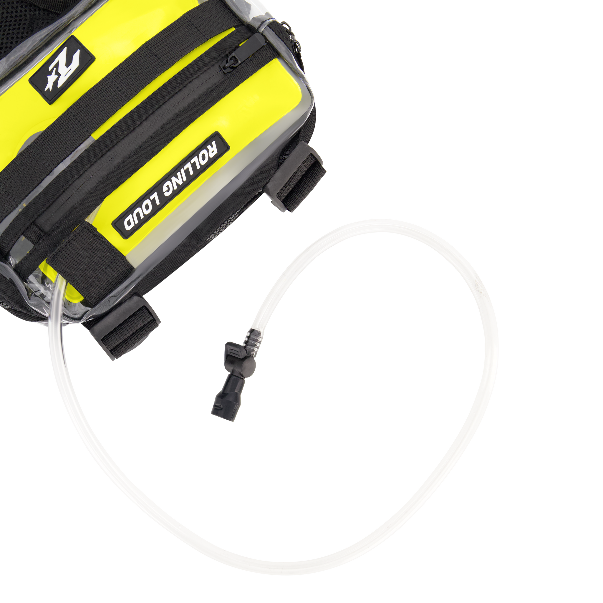 RL Yellow Hydration Chest Rig - Festival Approved