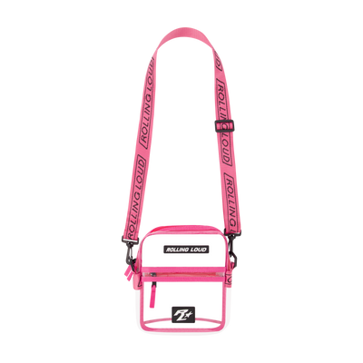 RL Pink Clear Shoulder Bag - Festival Approved