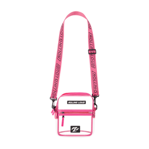 RL Pink Clear Shoulder Bag - Festival Approved