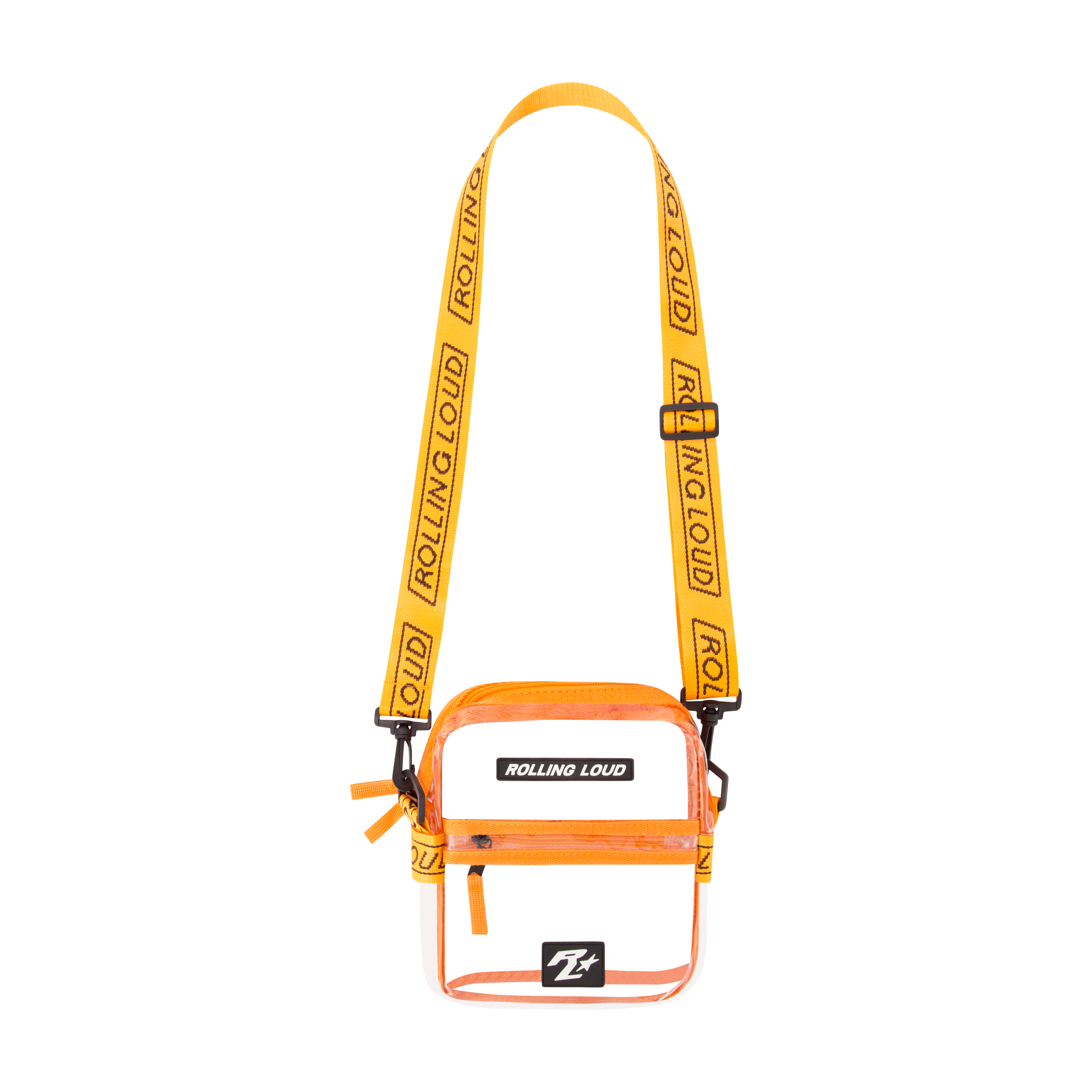 RL Orange Clear Shoulder Bag - Festival Approved