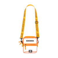 RL Orange Clear Shoulder Bag - Festival Approved