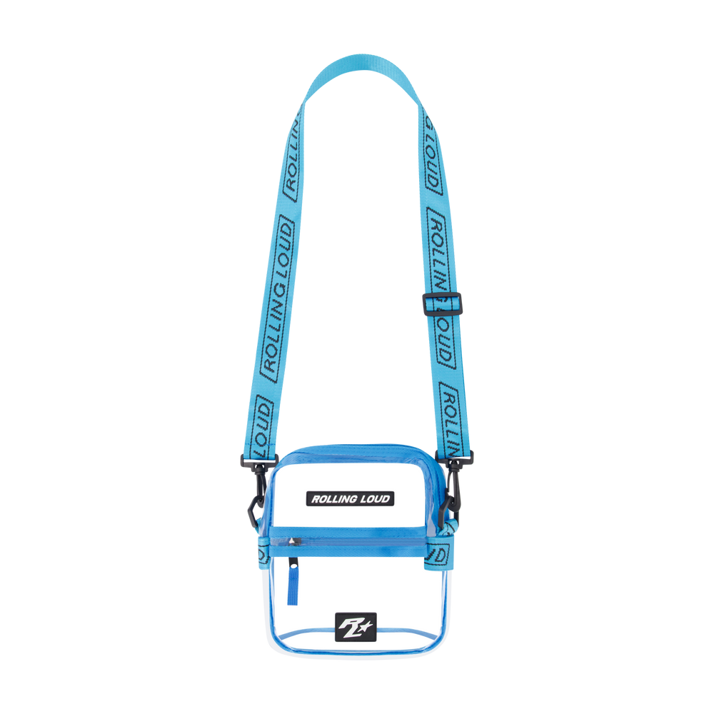 RL Blue Clear Shoulder Bag - Festival Approved