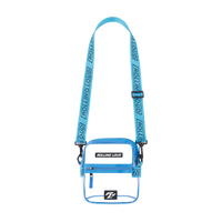 RL Blue Clear Shoulder Bag - Festival Approved