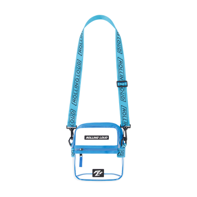 RL Blue Clear Shoulder Bag - Festival Approved