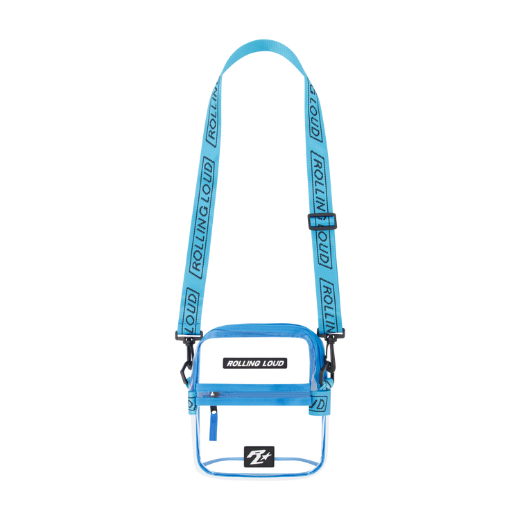 RL Blue Clear Shoulder Bag - Festival Approved