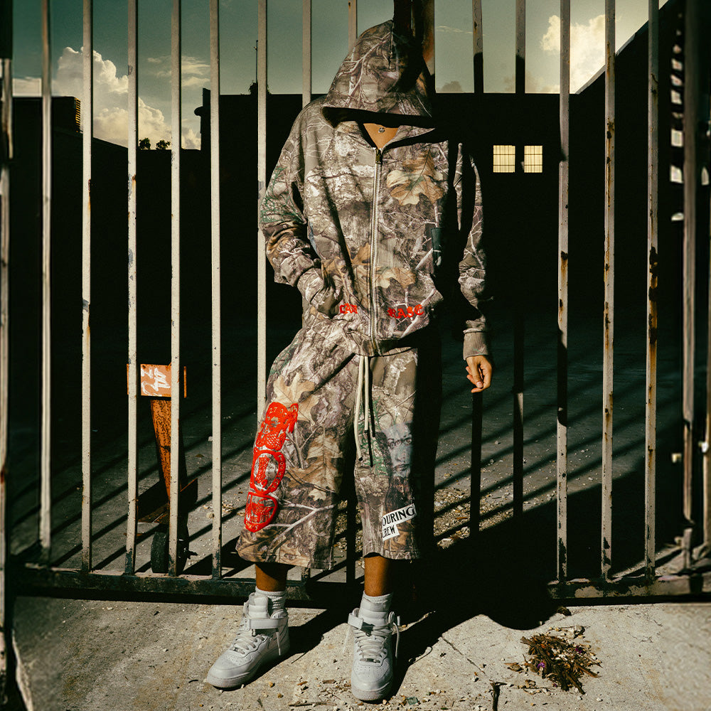 TOURING CREW CAMO ZIP UP