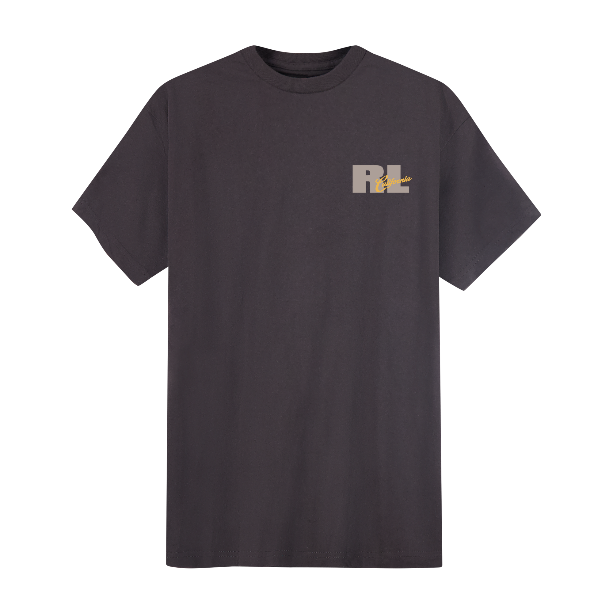 RL LA 25 Admat Washed Black Lineup Tee