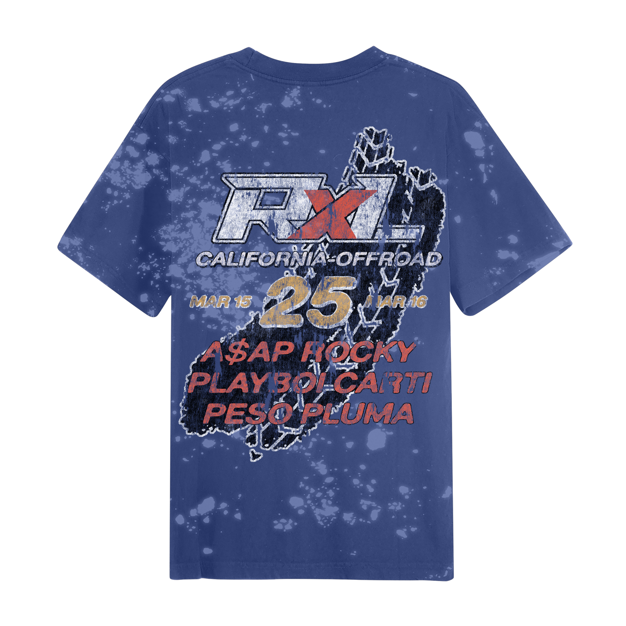 RL LA 25 All Terrain Blue Bleach Headliner Tee