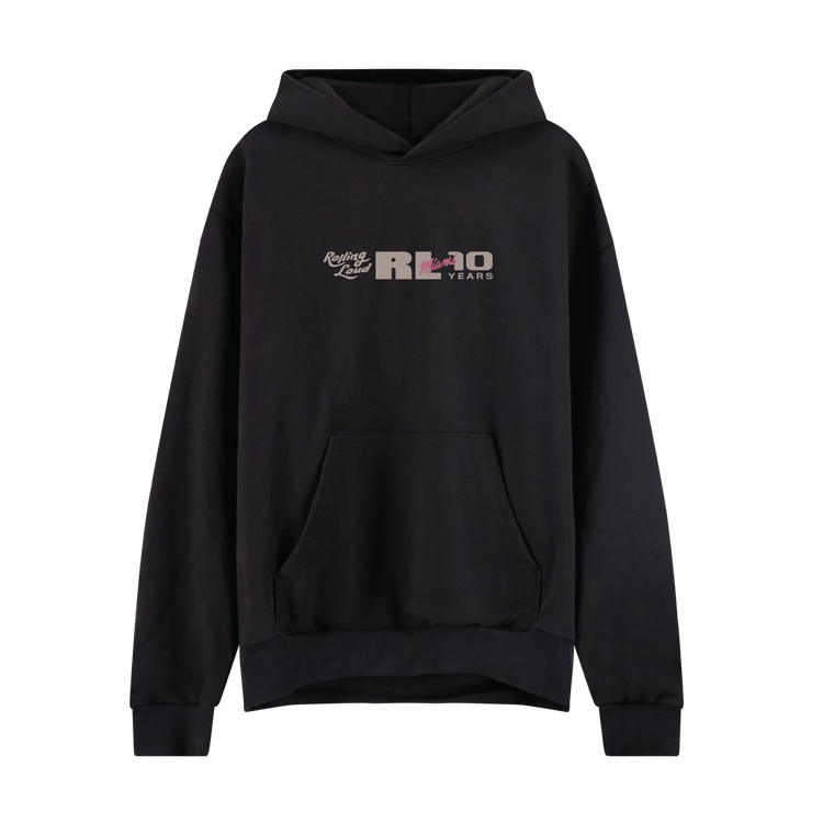 RL Miami 24 Pre-Sale Exclusive 10 Year Admat Black Lineup Hoodie