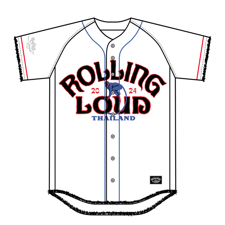 RL Thailand 24 Oasis White Baseball Jersey