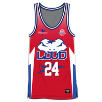 RL Thailand 24 Official Red Basketball Jersey