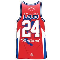 RL Thailand 24 Official Red Basketball Jersey