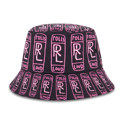 Rolling Loud x B2SS RL AOP Bucket Hat Black/Purple