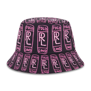 Rolling Loud x B2SS RL AOP Bucket Hat Black/Purple